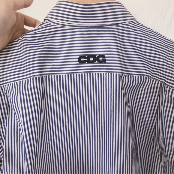 Comme Des Garçons CDG striped button up shirt - Picture 1 of 9